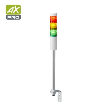 Patlite LR4-302LJNW-RYG LED Signal Tower - 24Vdc, 85dB, 504mm Height