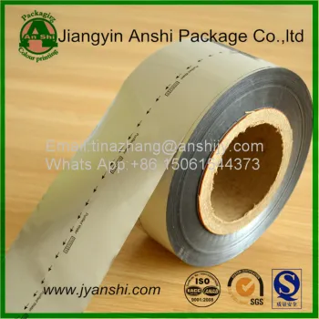 Custom honey/italy noodle aluminum foil laminated roll multilayer cross food plastic packaging film