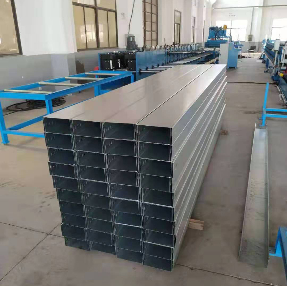automatic cable tray rolling machine