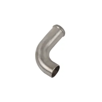 Exhaust Pipe Copper Pipe Connector for Automobile Engine 90 Degree Aluminum Elbow