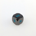 Rollooo 6 Sided Dice Single Metal d6