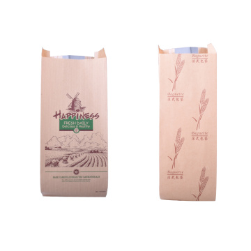 Kraft papirpose til brødemballage