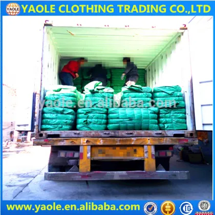 Fashion bag and clothing for men and women chinese used clothing manufacturers