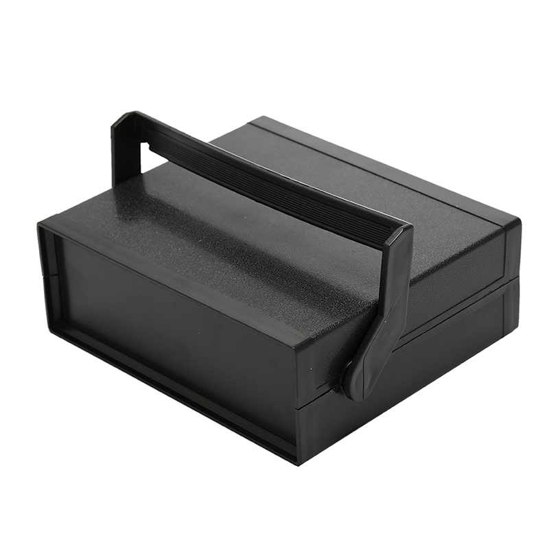 Waterproof Plastic Electronic Enclosure Project Box Instrument Desk Case Shell With Handle Black 200*175*70mm