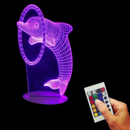 3D table desk lamp for kids children gifts
