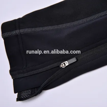 elasticfitness cycling pants with black color