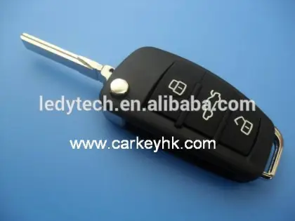 Sales Promotion 3 buttons A6L flip remote key shell remote key cases blank