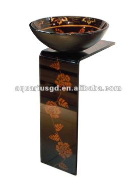 2012 New Modern Glass Bathroom Vanity