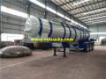 20000 Liters Tri-axle H2SO4 Trailers Tanker Trailers