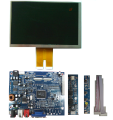 PVI EINK LCD用のVGA信号入力コントローラ
