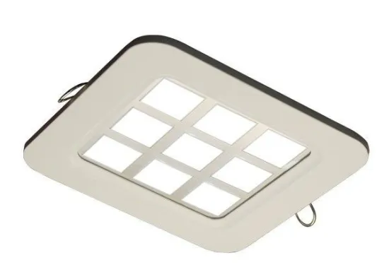 Dc 12 Volt Led Recessed Downlights 700lm , Commercial Recessed Led Lighting 9 Watt