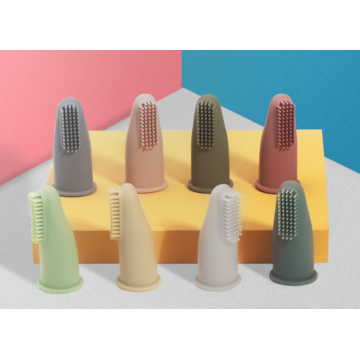 YDS Food Grade Silicone Finger Toothbrushes