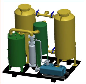 CE &amp; ISO zugelassene Desulfurisation Systerm für 60 kW Biogasgenerator
