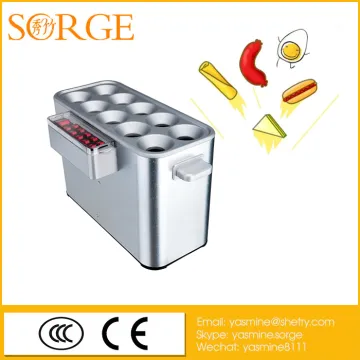 2017 machine commercial egg roll maker 10 tubes for small business