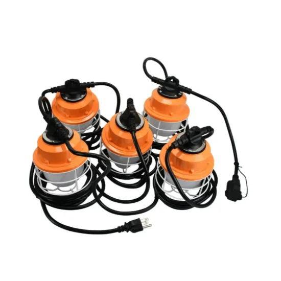 YouLumi 52 Foot 100-277V AC 60W/80W Construction String Light for Industrial Use