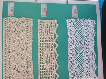 Cotton Yarn Lace Textile Machine Computer