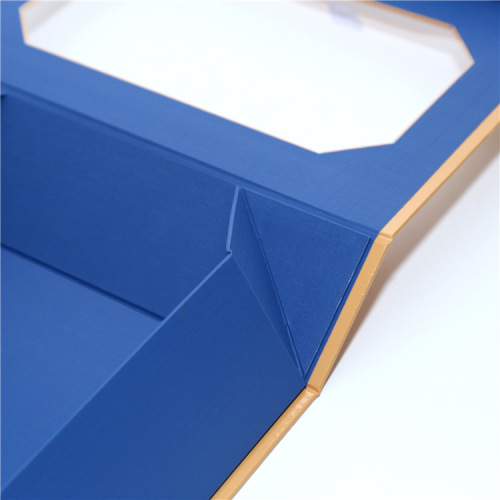 Recycle Window Foldable Packaging Cardboard Boxes Magnetic