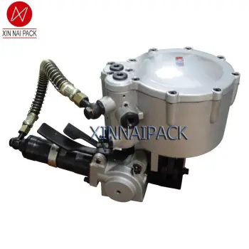pneumatic steel buckled strapping machine