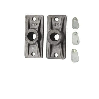 Durable Steel Post-Tension Flat Anchor Unbonded Monostrand Anchorage