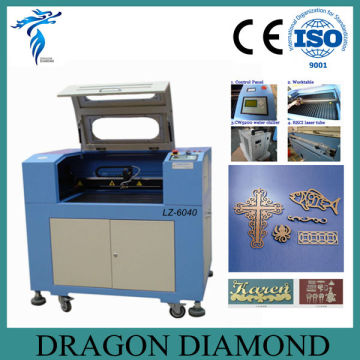 co2 small laser cutting machine/laser engraving machine small size LZ-6040