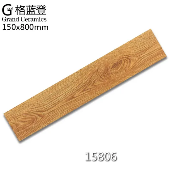 Wholesale Luxury Wood Look Ceramic Floor Tiles for Hotels and Villas