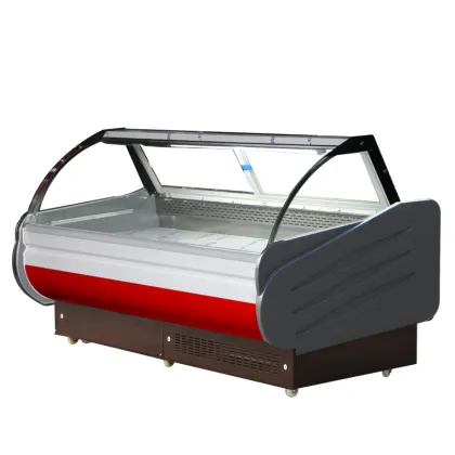 Supermarket Freezer and Chiller Display Fridge for Delicatessen