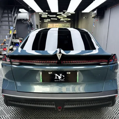 Tourmaline Grey Car Wrap