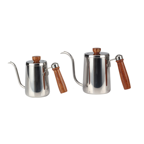 Pour Over Coffee Maker With Wooden Handle