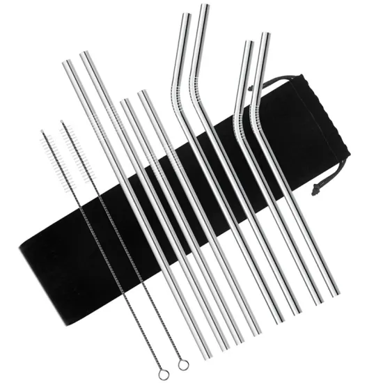 High-quality Stainless Steel Drinking Straws Free Custom