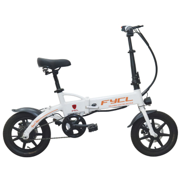 Vélo de montagne pliant en gros 14 \ "Léger avec moteur électrique 250W - Batterie 48V 10Ah: le vélo de la ville ultime