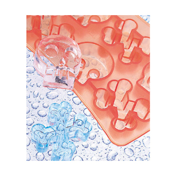 silicone ice tray skeleton