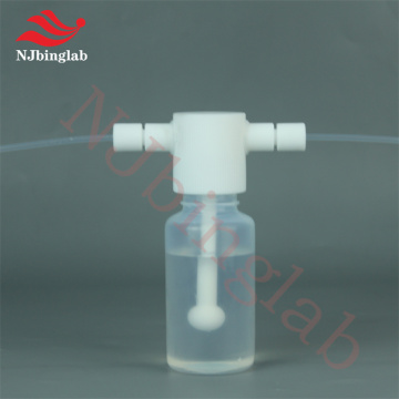 NJbinglab PFA Gas washing bottle 250ml, Used for fluorine chemical industry