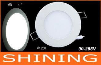 Long Life 6W SMD LED Panel Light , Ultra Thin LED Celing Li