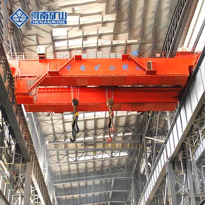 High Temperature Resistant Double Beam Bridge Crane for Metallurgical Engineering