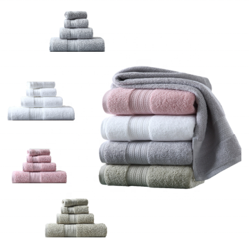 long pile 550gsm pakistan cotton bath towel set