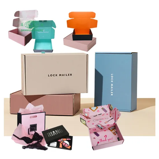 Custom Logo Kraft Paper Boxes: Wholesale Pink Brown Black White Jewelry Gift Packaging