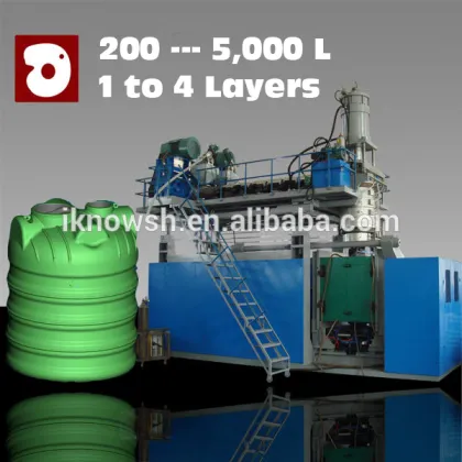 Multi-layer co-extrusion blow molding machine