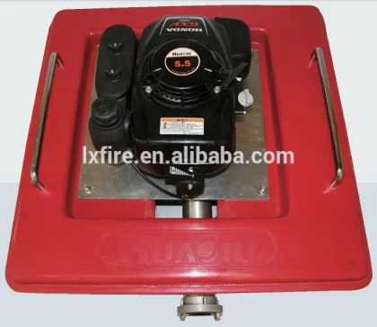 Floating fire pump