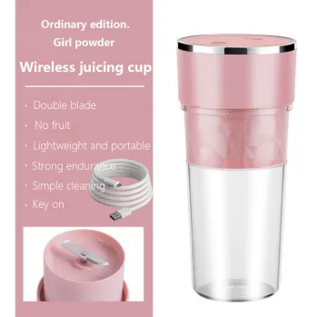 Electric USB Rechargeable Mini Juicer Cup: Portable Blender