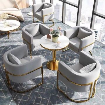 Nowoczesne fabryczne meble domowe aksamitne sofa sofa na balkon hotelowy