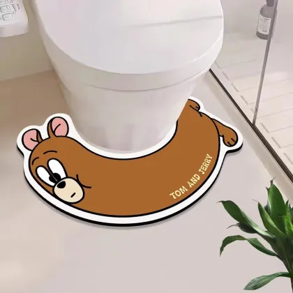 Customized Thick Non-Slip Cartoon Toilet Mat