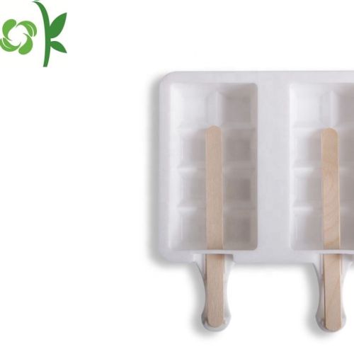 Molde de silicona para helado de 4 cavidades