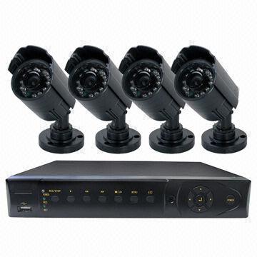 8-channel H.264 DVR Kit, Supports 2D1 + 2CIF Real-time Record