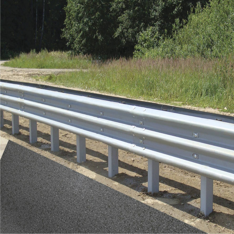 Roadway Safety Galvanized Steel Highway Guardrail