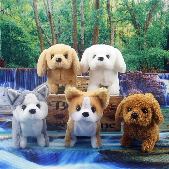 Children's baby electric toy dog Teddy dog toy new strange decompression Labrador Plush cute creative toy dog