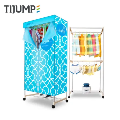 Tijump UV Light High Power 1200W Electric Clothes Dryer with PTC Heating and Remote Control