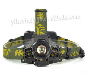 2016 Hot Sell OEM ODM Headlamp LED Light Factory 18650 Battery Outdoor Sport LED Headlamp