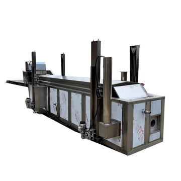 Automatic Continuous Mesh Belt Fryer: Industrial Conveyor Frying Machine for French Fries