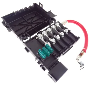 1J0937617D Battery Fuse Box and Cable Replacement for VW Golf MK4, 5 Beetle, Jetta, Bora, Audi A3, S3, Skoda Octavia, Seat Toledo - 550A Amp Rating