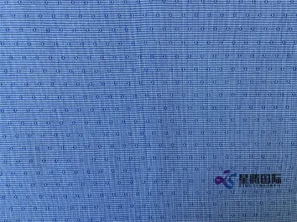 Yarn Dyed Cotton Fabric Blue Clothing Fabric